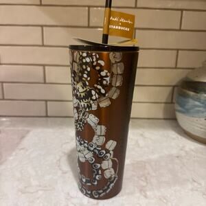 Starbucks x Shadé Akanbi Limited Edition 24oz Tumbler Cup with Straw – 2024